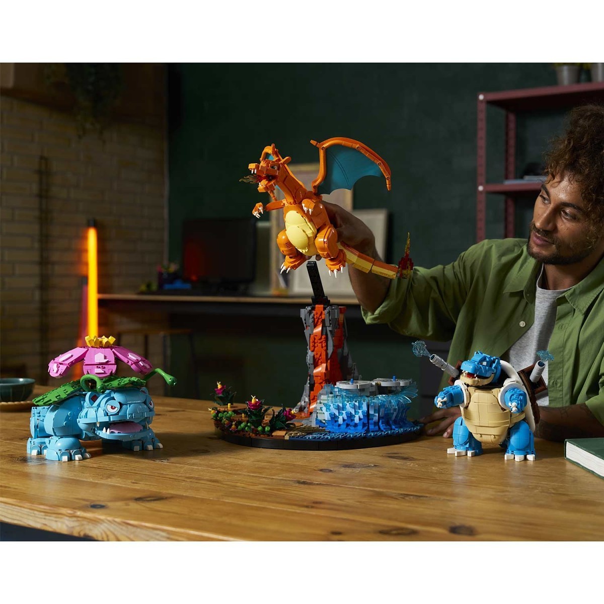 Venusaur, Charizard & Blastoise
